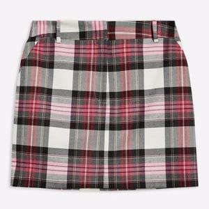 TOPSHOP PLAID TARTAN SKIRT